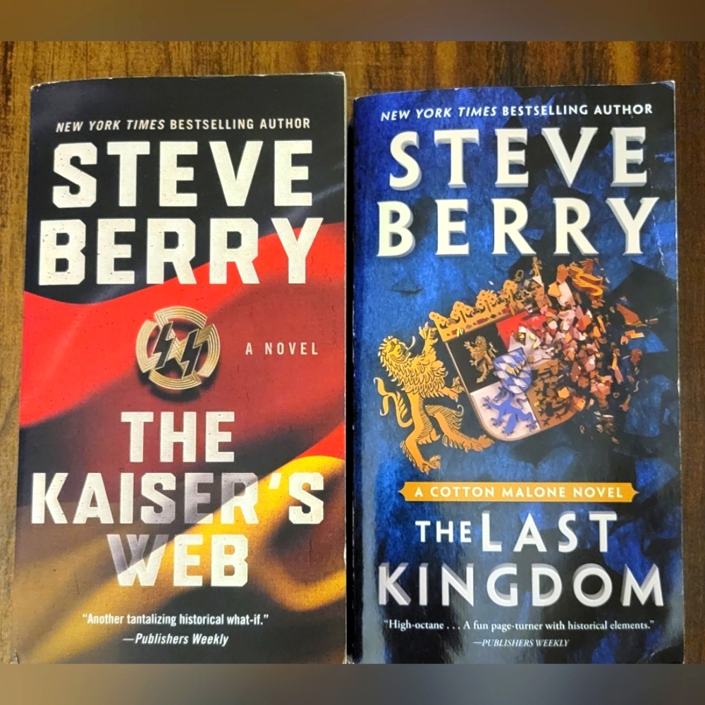 2 Steve Berry Cotton Malone Novels